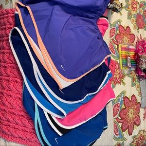 4 pair of Nike Tempo shorts 3x